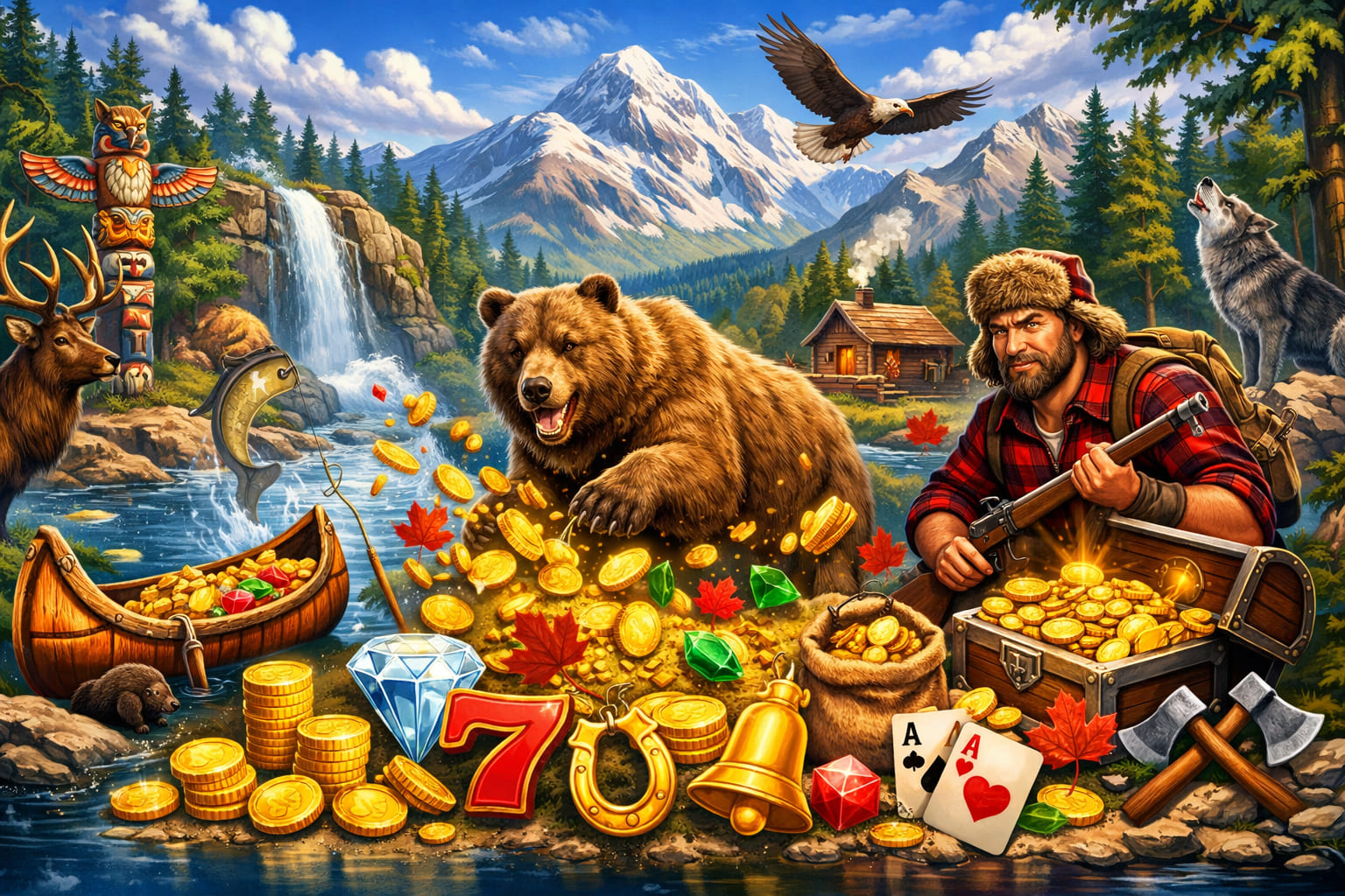 Warm neon beach gaming atmosphere